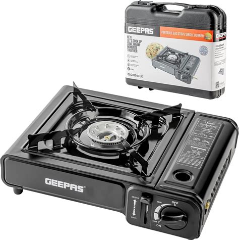 geepas gas stove battery